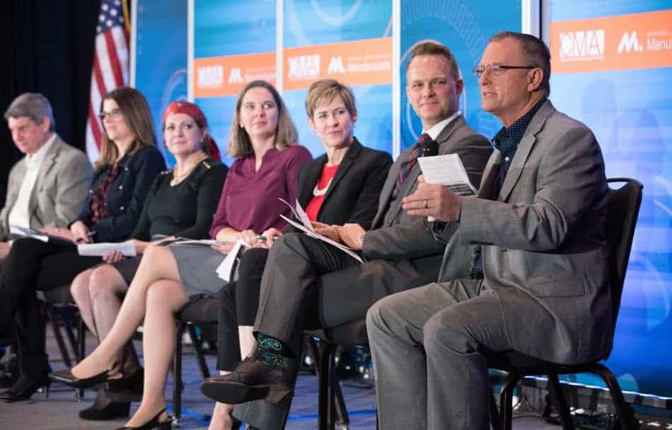 Leaders convene at a Council of Manufacturing Associations meeting.